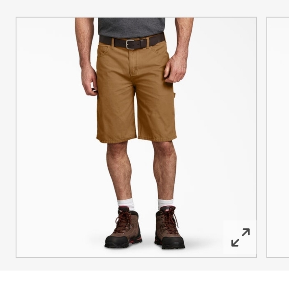 NWT Dickies men's duck flex waist shorts